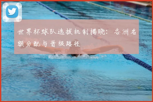 世界杯球队选拔机制揭晓:各洲名额分配与晋级路径
